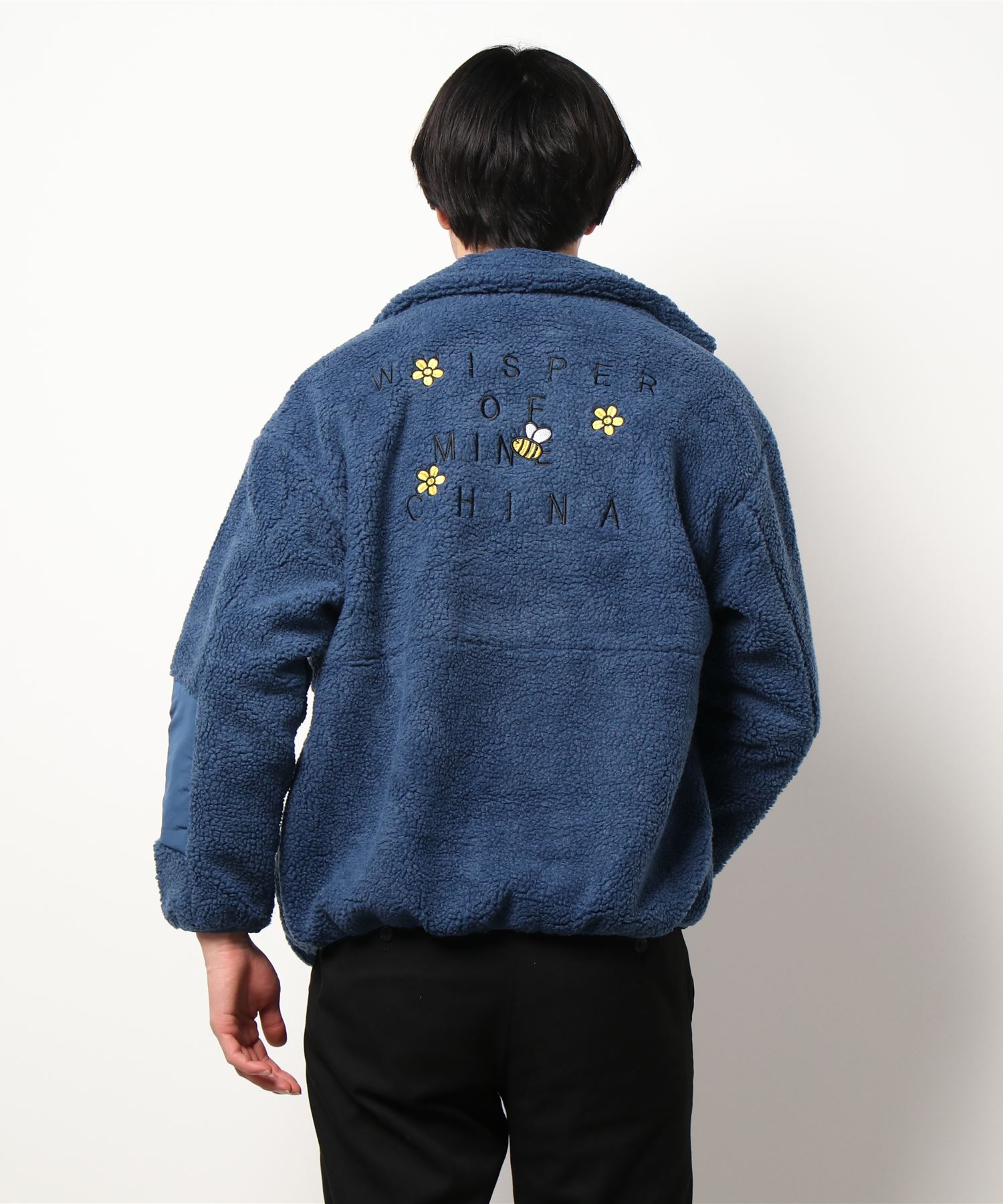 人気商品超目玉 目玉商品 aimoha 『アイモハ』ボアジャンパー ビック