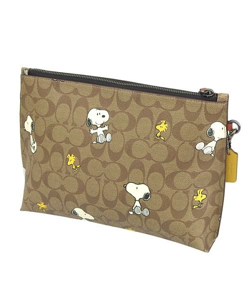 COACH(コーチ)/Coach × PEANUTS コーチ スヌーピー ピーナッツ コラボ クラッチバッグ/img03