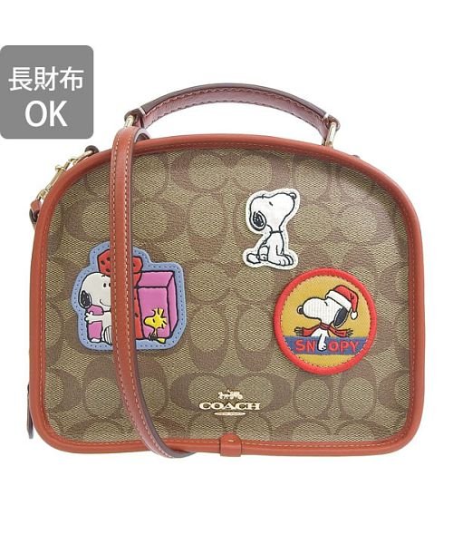 COACH(コーチ)/Coach × PEANUTS コーチ スヌーピー ピーナッツ コラボ ショルダーバッグ/img01