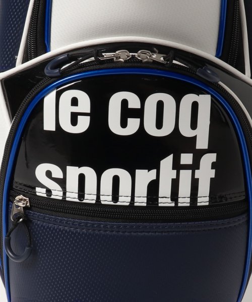 le coq sportif GOLF (ルコックスポルティフ（ゴルフ）)/ 大口径 キャディバッグ(9.5型) グラフィックデザイン 3.5kg 6分割 47インチ対応【アウトレット】/img03