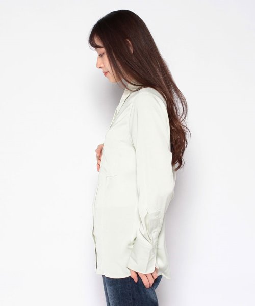 LEVI’S OUTLET(リーバイスアウトレット)/RILYNN SILKY SHIRT MEADOW MIST/img01