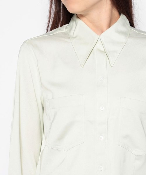 LEVI’S OUTLET(リーバイスアウトレット)/RILYNN SILKY SHIRT MEADOW MIST/img03