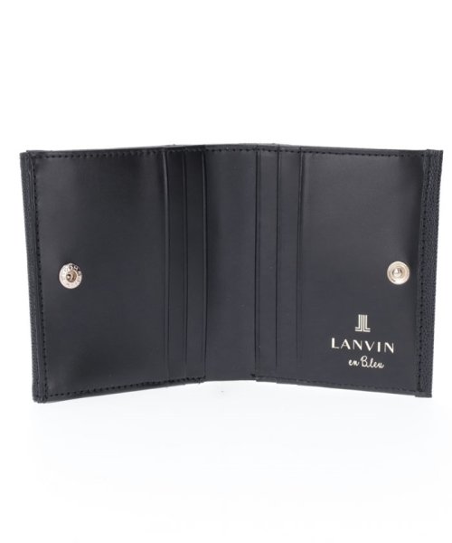 LANVIN en Bleu(BAG)(ランバンオンブルー（バッグ）)/キャビアン BOX二つ折り財布/img03