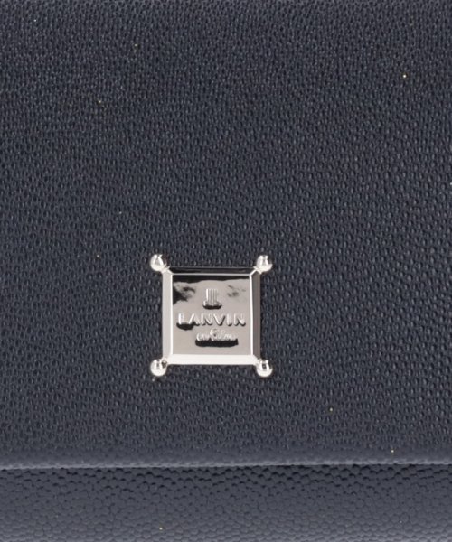 LANVIN en Bleu(BAG)(ランバンオンブルー（バッグ）)/キャビアン BOX二つ折り財布/img06
