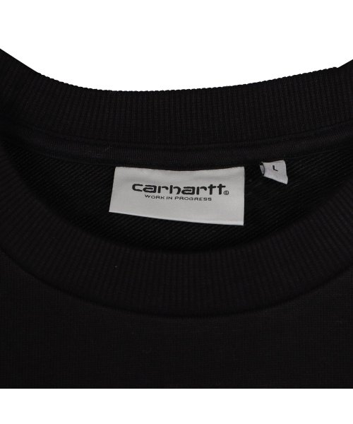 Carhartt(カーハート)/カーハート carhartt トレーナー スウェット プルオーバー クルーネック メンズ SCRIPT EMBROIDERY SWEATSHIRT ブラック グ/img04