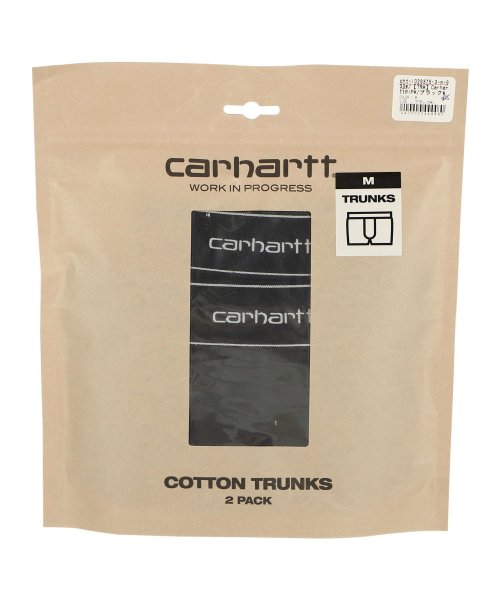 Carhartt(カーハート)/カーハート carhartt ボクサーパンツ 下着 インナー アンダーウェア メンズ 前閉じ COTTON TRUNKS ブラック 黒 I029375/img04