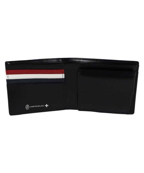 CASTELBAJAC(カステルバジャック)/カステルバジャック CASTELBAJAC 財布 二つ折り財布 レグレ メンズ レディース 本革 REGLER SERIES WALLET ブラック ネイビー /img07