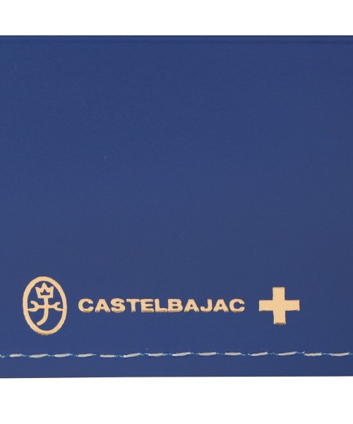 CASTELBAJAC(カステルバジャック)/カステルバジャック CASTELBAJAC 財布 二つ折り レインボー メンズ レディース 本革 RAINBOW ブラック ホワイト ネイビー 黒 白 7961/img12