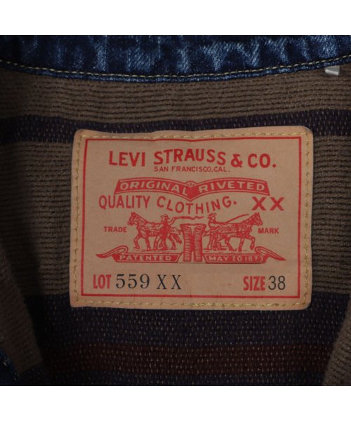 Levi's(リーバイス)/リーバイス LEVIS ジャケット Gジャン トラッカージャケット ジージャン アウター メンズ LOT 559 TRUCKER JACKET ネイビー A30/img03