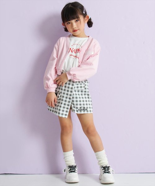 ANAP KIDS(アナップキッズ)/ショート裏毛カーディガン×ロンTセット【ジュニアお揃い】/img02