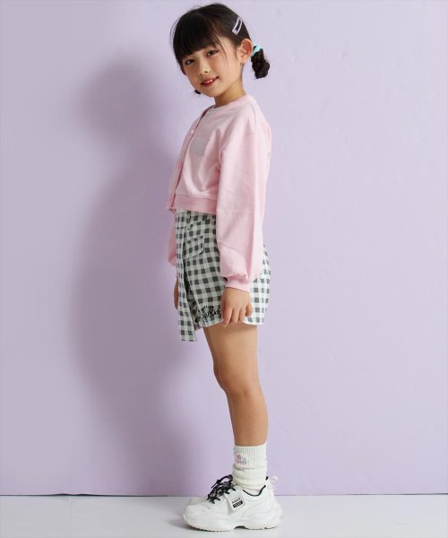 ANAP KIDS(アナップキッズ)/ショート裏毛カーディガン×ロンTセット【ジュニアお揃い】/img05