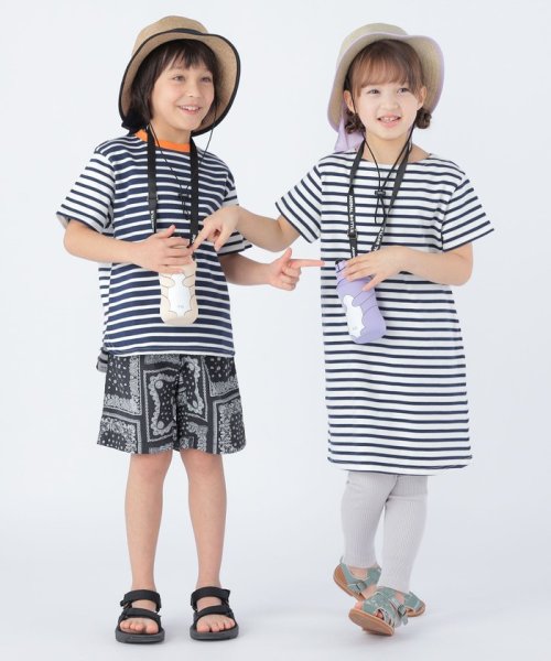 SHIPS KIDS(シップスキッズ)/SHIPS KIDS:100～130cm / オーガニック コットン ボーダー TEE/img06