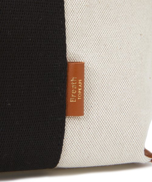 【Breath TOPKAPI】ブレス トプカピ TRIM トリム シャンブレーキャンバス A4 トートバッグ TRIM トリム