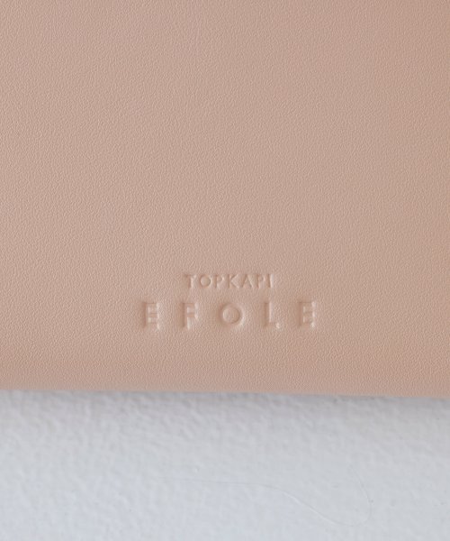 TOPKAPI EFOLE(トプカピ エフォル)/【EFOLE】 フェイクレザー ストラップ付 ミニ財布/img02