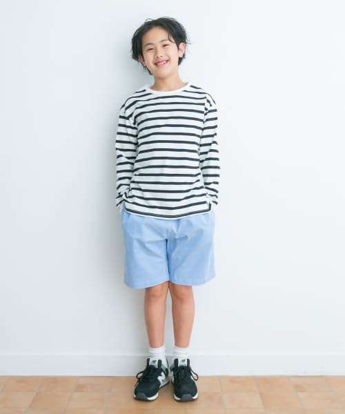 URBAN RESEARCH DOORS（Kids）(アーバンリサーチドアーズ（キッズ）)/『親子リンク』ボーダーワイドプルオーバー(KIDS)/img02