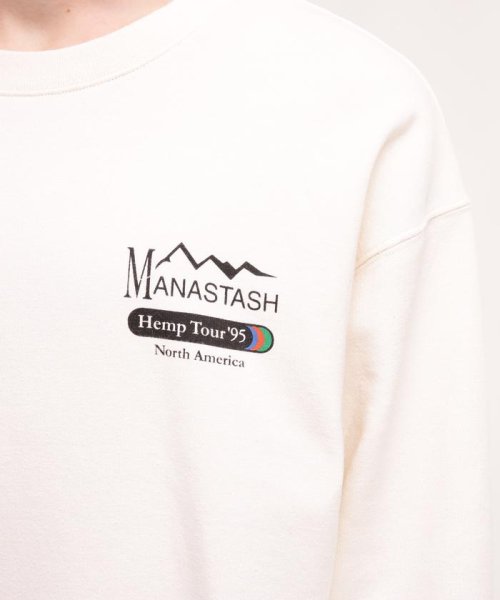 MANASTASH(マナスタッシュ)/MANASTASH/マナスタッシュ/CASCADE SWEATSHIRTS HEMP TOUR/img08