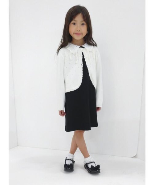 COMME CA ISM KIDS(コムサイズム（キッズ）)/レース襟付き　ワンピース(100－130cm)/img02