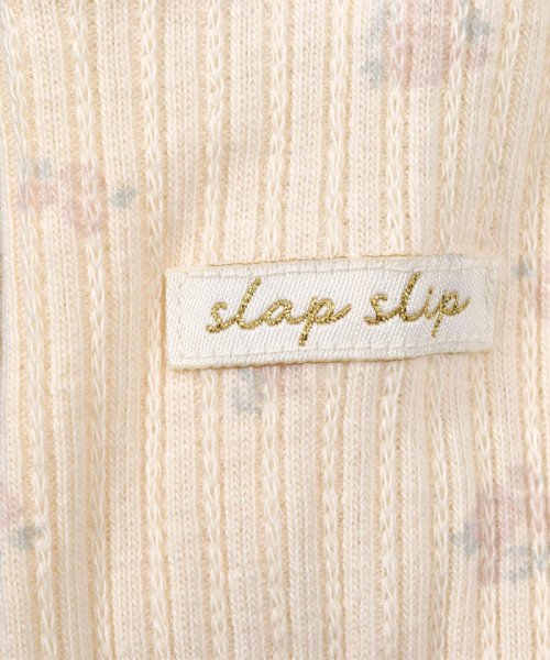 SLAP SLIP BABY(スラップスリップベビー)/【 お揃い 】 チュール ドッキング 花柄 ロンパース ベビー (70~80cm/img03