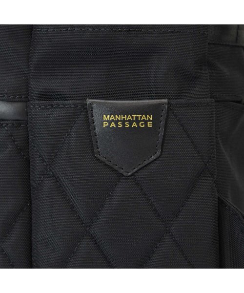 MANHATTAN PASSAGE(マンハッタンパッセージ)/マンハッタンパッセージ MANHATTAN PASSAGE リュック バッグ バックパック レディース 12L キルティング RUCKSACK ブラック ネイビ/img11