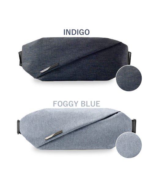 NIID ニード ショルダーバッグ チェストバッグ メンズ レディース 約2L 撥水 RADIANT R0 ブラック ネイビー ブルー 黒 NIID ニード R0