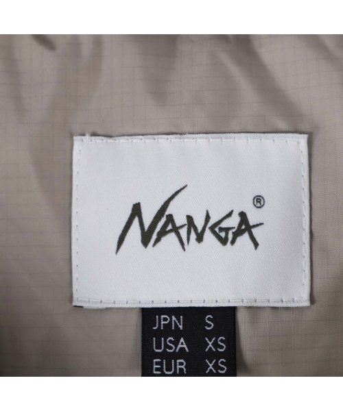 NANGA(ナンガ)/NANGA ナンガ ダウンジャケット オーロラ ダウンコート 防水 フード メンズ AURORA DOWN JACKET ブラック ベージュ 黒 ND2241－/img05