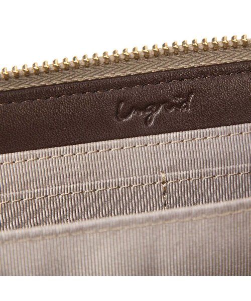 Ungrid(アングリッド)/ アングリッド Ungrid 財布 長財布 マイクロファイバー パイピング レディース ラウンドファスナー LONG WALLET 52590W/img10