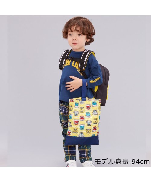 Kids Foret(キッズフォーレ)/【子供服】 moujonjon (ムージョンジョン) ＪＲ新幹線電車柄シューズケース・靴バッグ B11698/img04