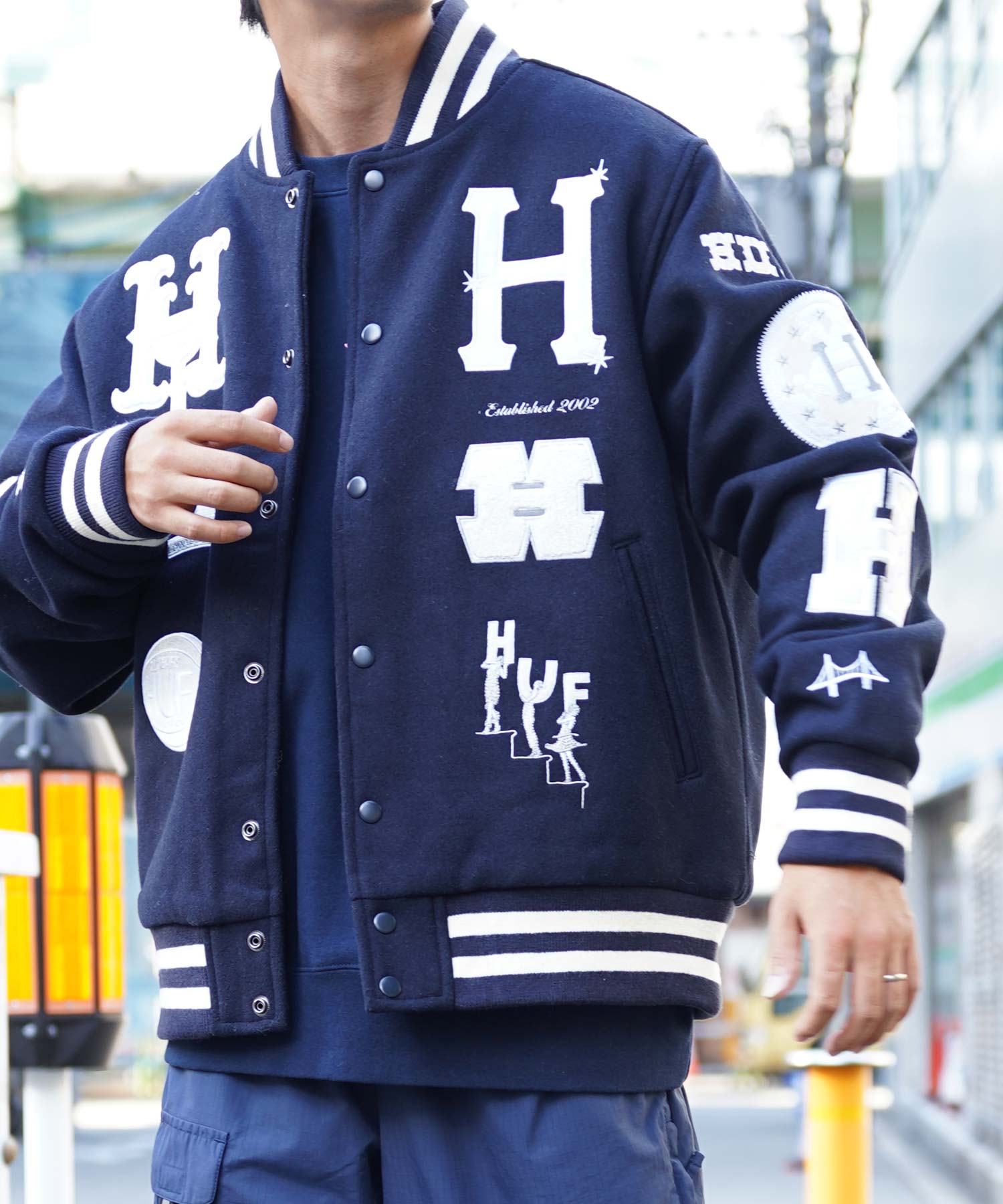 ハフ(HUF) |HUF ハフ ベースボールカラー 20th 中綿 スタジアム