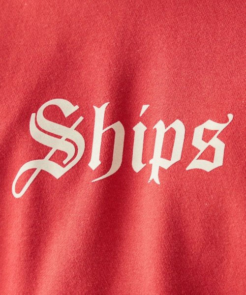 SHIPS MEN(シップス　メン)/*SHIPS: OLD ENGLISH SHIPS ロゴ プリント クルーネック スウェット/img24