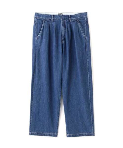 Schott(ショット)/NEP DENIM 2 TUCK PANTS/ネップデニム 2タックパンツ/img15