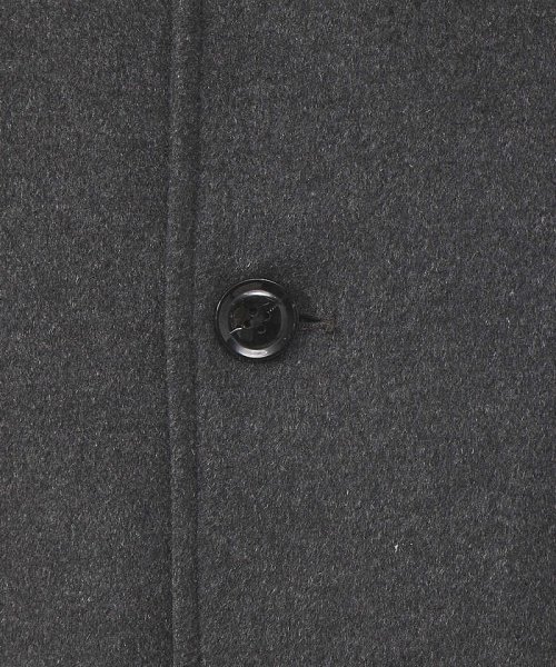 【MASCHILE/マスキーレ】メルトン ステンカラー コート 商品説明【素材】ウールとポリエステルを組み合わせることで保温性がありしなやかな肌触りを実現。イタリアンクラシックな2色の糸を織り込んだミックス調カラーでスモーキー KU1412081144(10725円)