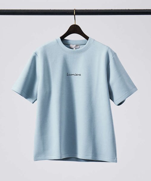 ABAHOUSE(ABAHOUSE)/【Lumiere】シルキー ダンボール ロゴ 半袖Tシャツ/img21