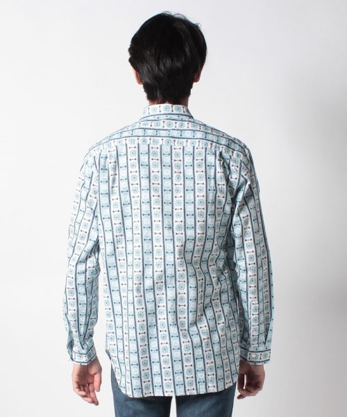 LEVI’S OUTLET(リーバイスアウトレット)/LVC 70'S BUTTON UP ATOMIC BLUE AND WHITE/img02