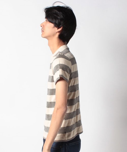 LEVI’S OUTLET(リーバイスアウトレット)/1960'S JACQUARD TEE PIANO KEY BLACK AND/img01