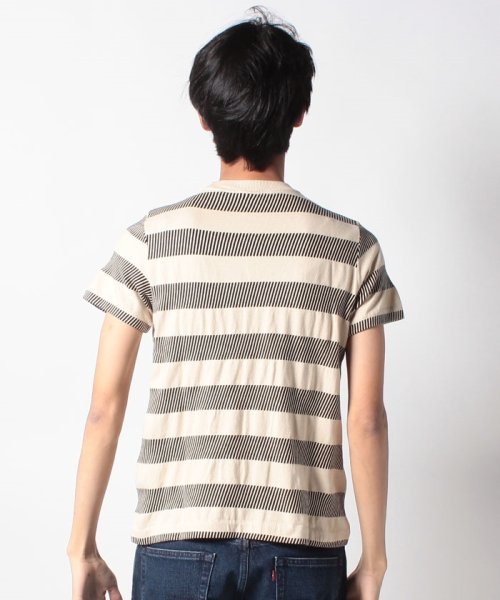 LEVI’S OUTLET(リーバイスアウトレット)/1960'S JACQUARD TEE PIANO KEY BLACK AND/img02