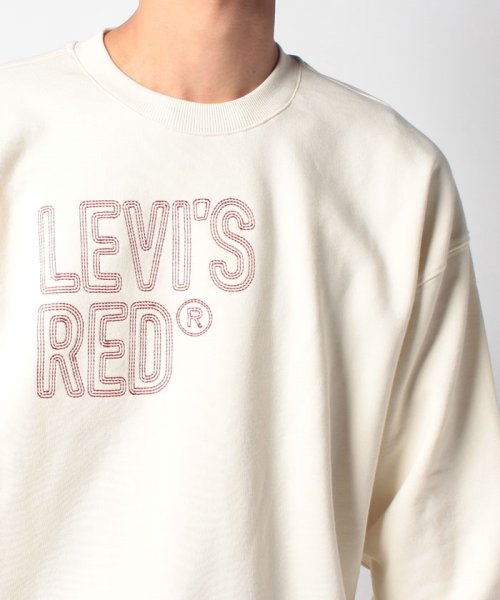LEVI’S OUTLET(リーバイスアウトレット)/LR GRAPHIC CREW RED CREW TRIPLE LINE LOG/img03