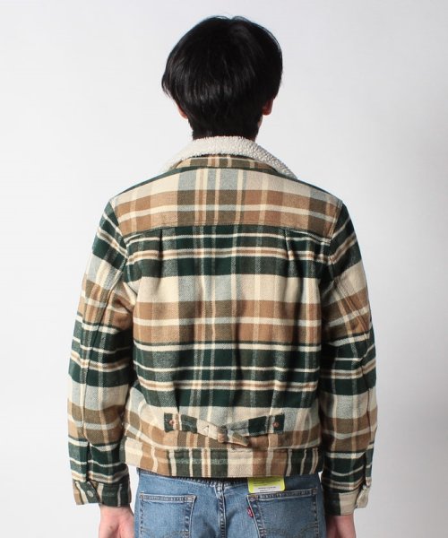 LEVI’S OUTLET(リーバイスアウトレット)/TYPE 1 SHERPA TRUCKER PLAID TRUCKER/img02