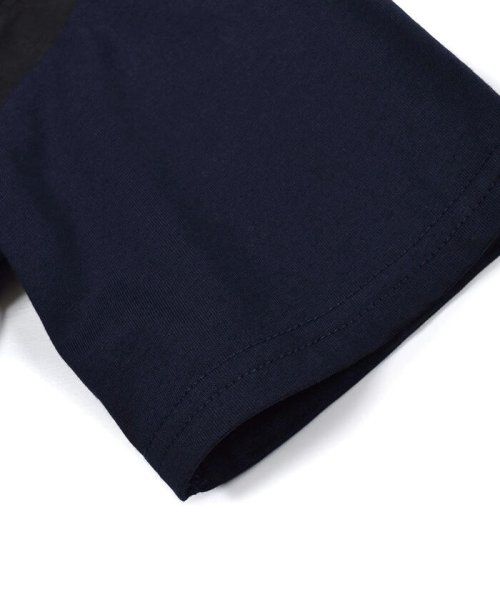 WASK(ワスク)/天竺 切り替え Tシャツ ＋ チェッカー Tシャツ セット (100~160cm/img28