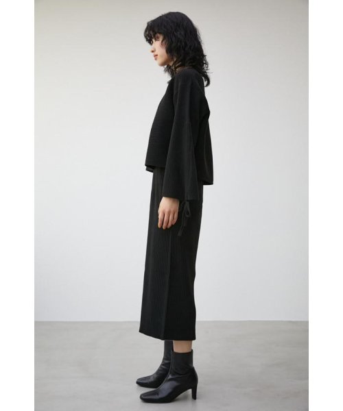 AZUL by moussy(アズールバイマウジー)/LAYERED SET DRAWSTRING KNIT OP/img15