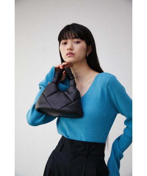 AZUL by moussy(アズールバイマウジー)/QUILTING MINI SHOULDER BAG/img19