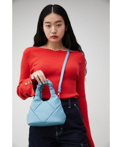 AZUL by moussy(アズールバイマウジー)/QUILTING MINI SHOULDER BAG/img38