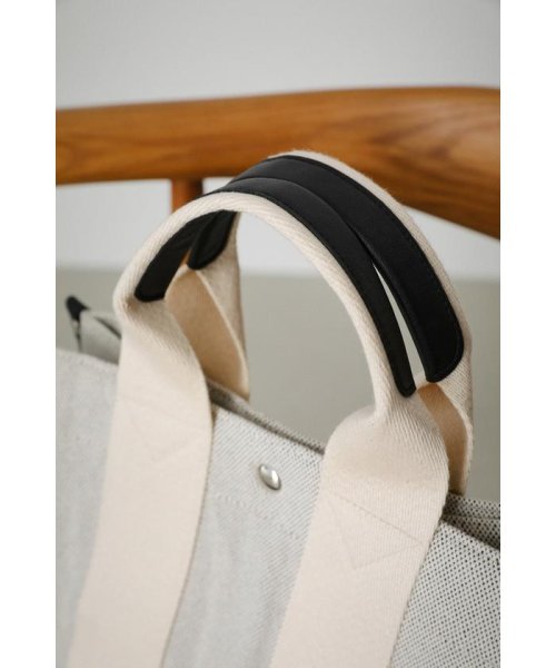 AZUL by moussy(アズールバイマウジー)/SQUARE CANVAS TOTE BAG/img04