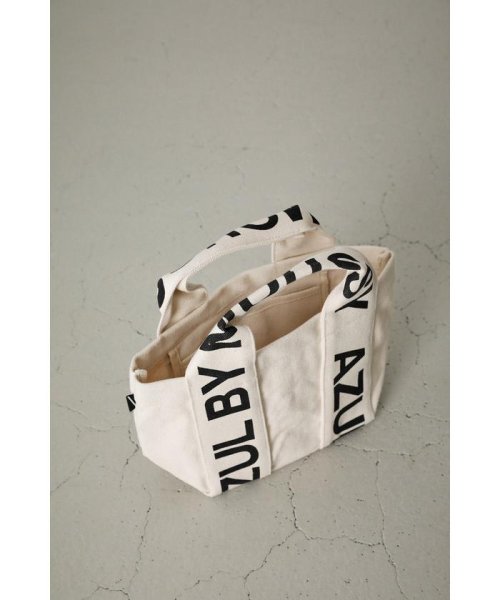 AZUL by moussy(アズールバイマウジー)/AZUL LOGO CANVAS TOTE BAG/img03