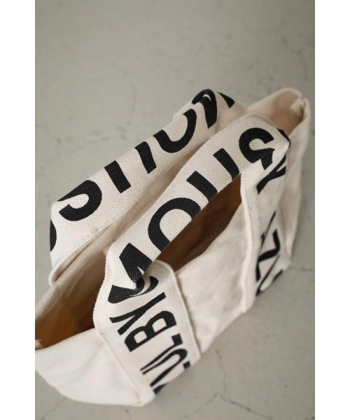 AZUL by moussy(アズールバイマウジー)/AZUL LOGO CANVAS TOTE BAG/img04