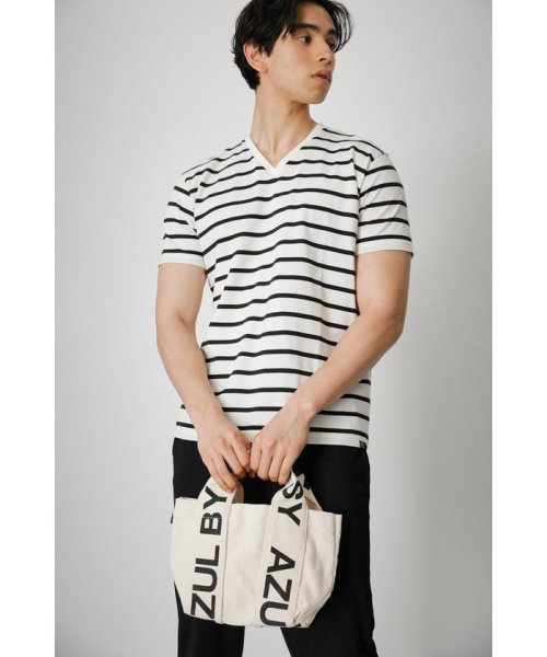 AZUL by moussy(アズールバイマウジー)/AZUL LOGO CANVAS TOTE BAG/img12