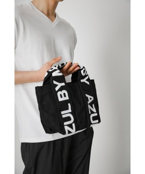 AZUL by moussy(アズールバイマウジー)/AZUL LOGO CANVAS TOTE BAG/img24