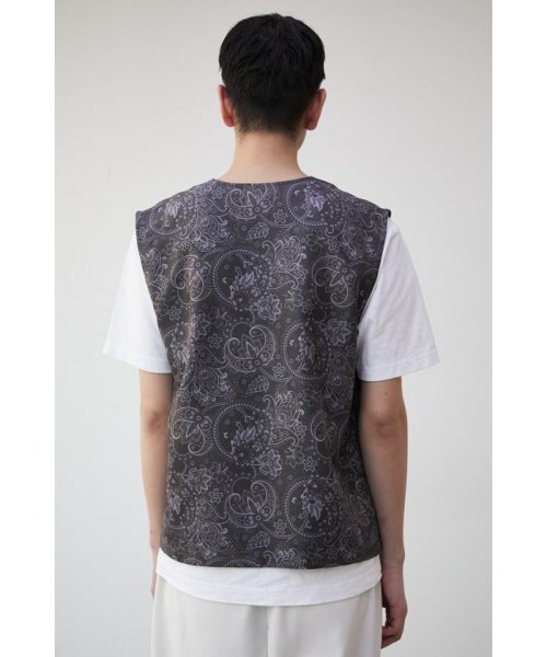 AZUL by moussy(アズールバイマウジー)/PAISLEY PATTERN VEST/img06