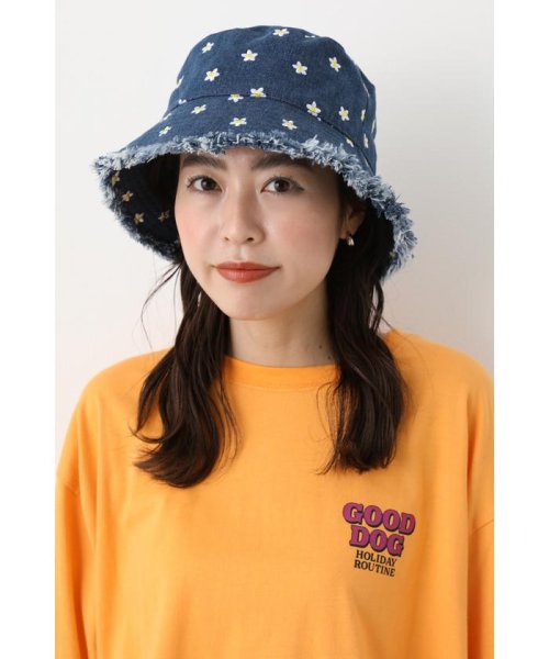 RODEO CROWNS WIDE BOWL(ロデオクラウンズワイドボウル)/Flower embroidery HAT/img05