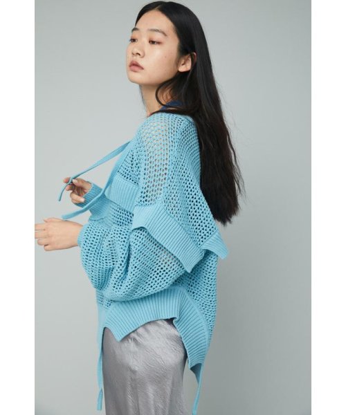 HeRIN.CYE(ヘリンドットサイ)/Mesh knit tops/img05