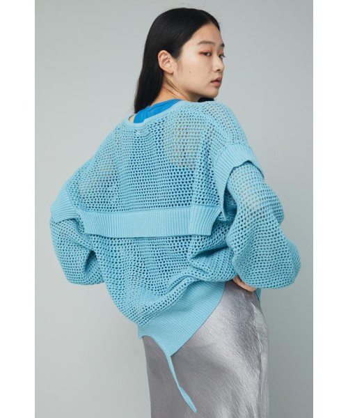 HeRIN.CYE(ヘリンドットサイ)/Mesh knit tops/img06